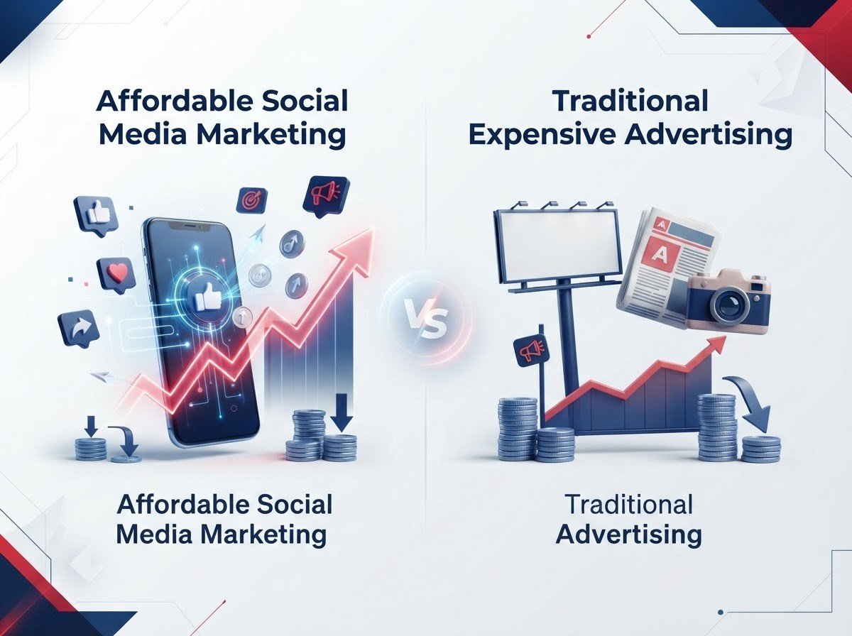 Social Media Marketing providing cost-effective digital marketing solutions for small business marketing success